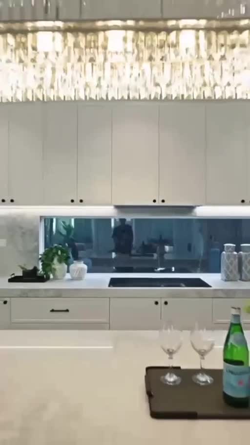 Interior kitchen featured in our project tour